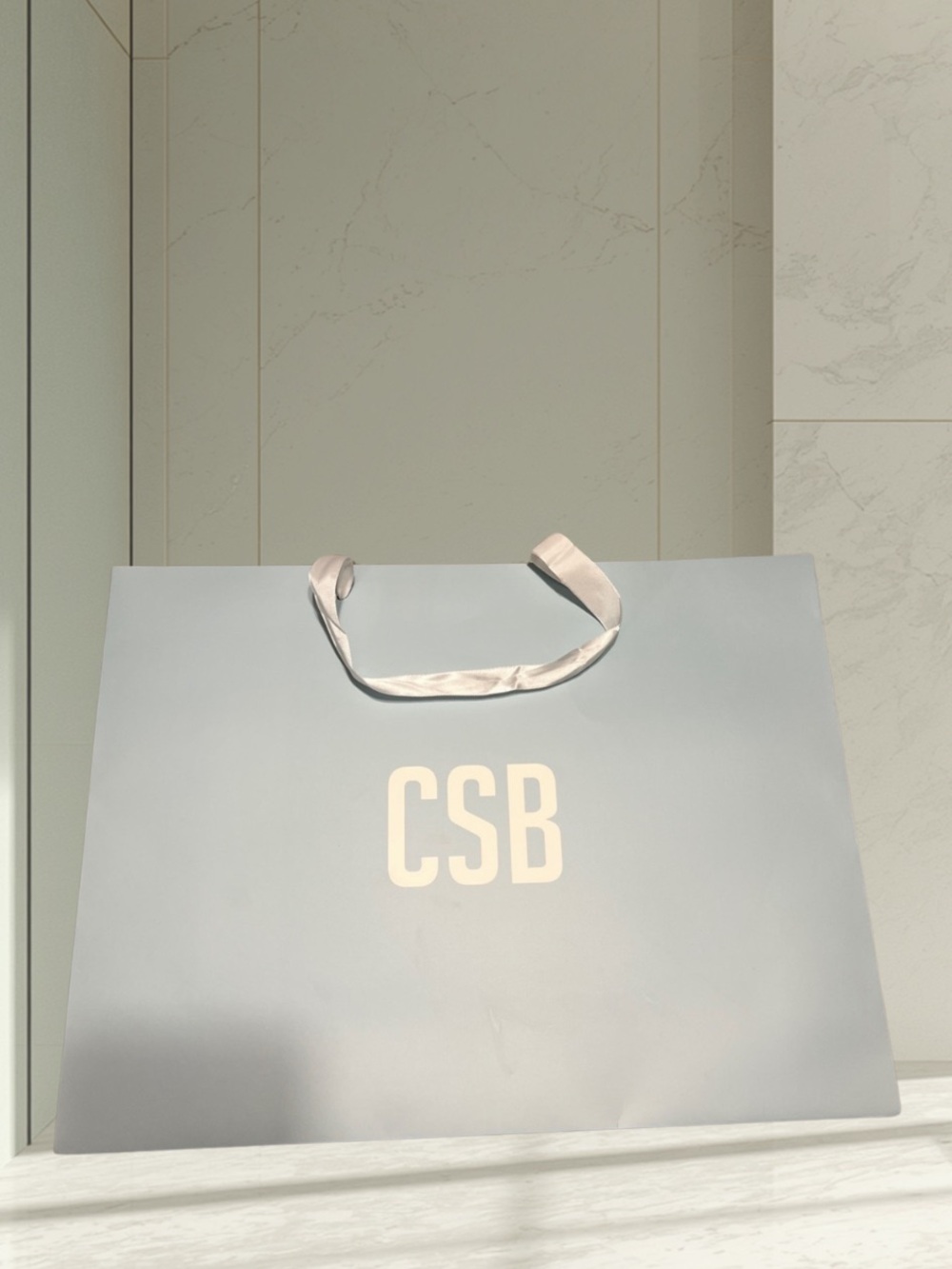 CSB Light Blue Gift/Shopping Bag
